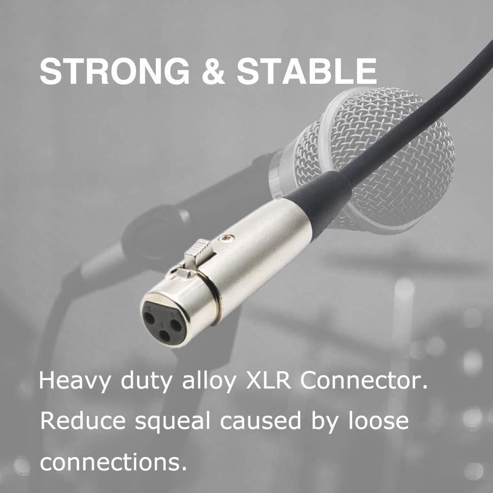 Cable HOSONGIN XLR a USB 6,10 m con DAC para micrófonos
