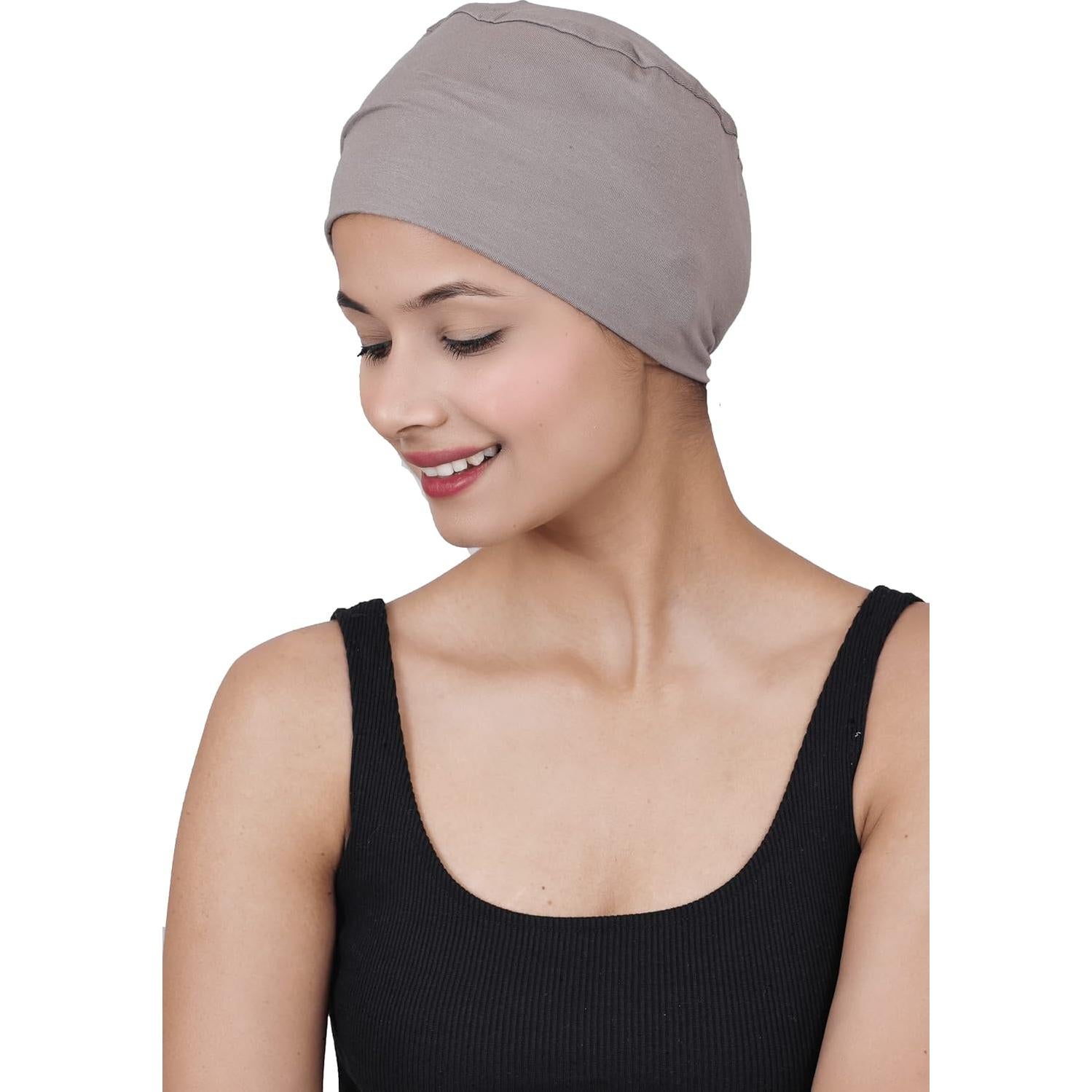 Gorro de Quimioterapia de Bambú para Mujeres Talla Única