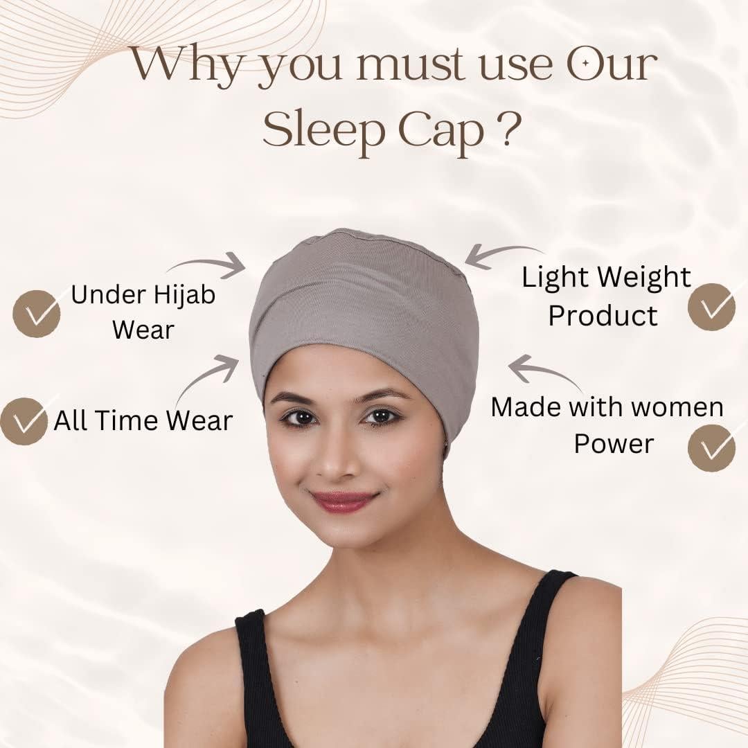 Gorro de Quimioterapia de Bambú para Mujeres Talla Única