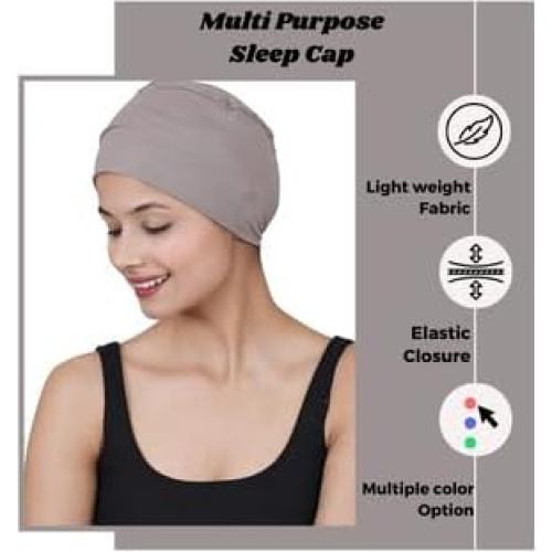 Gorro de Quimioterapia de Bambú para Mujeres Talla Única