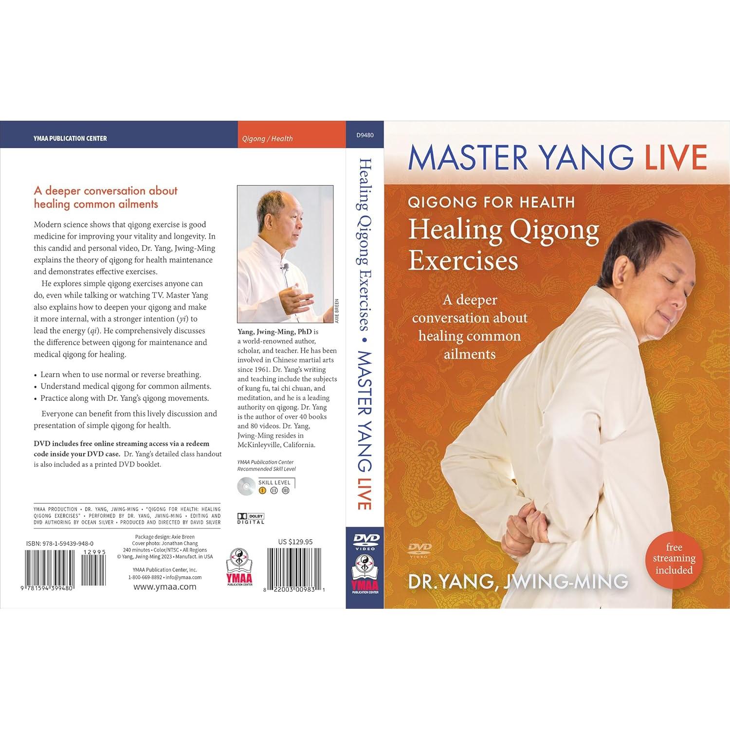 Qigong para la Salud DVD + Streaming Dr. Yang 4h48m