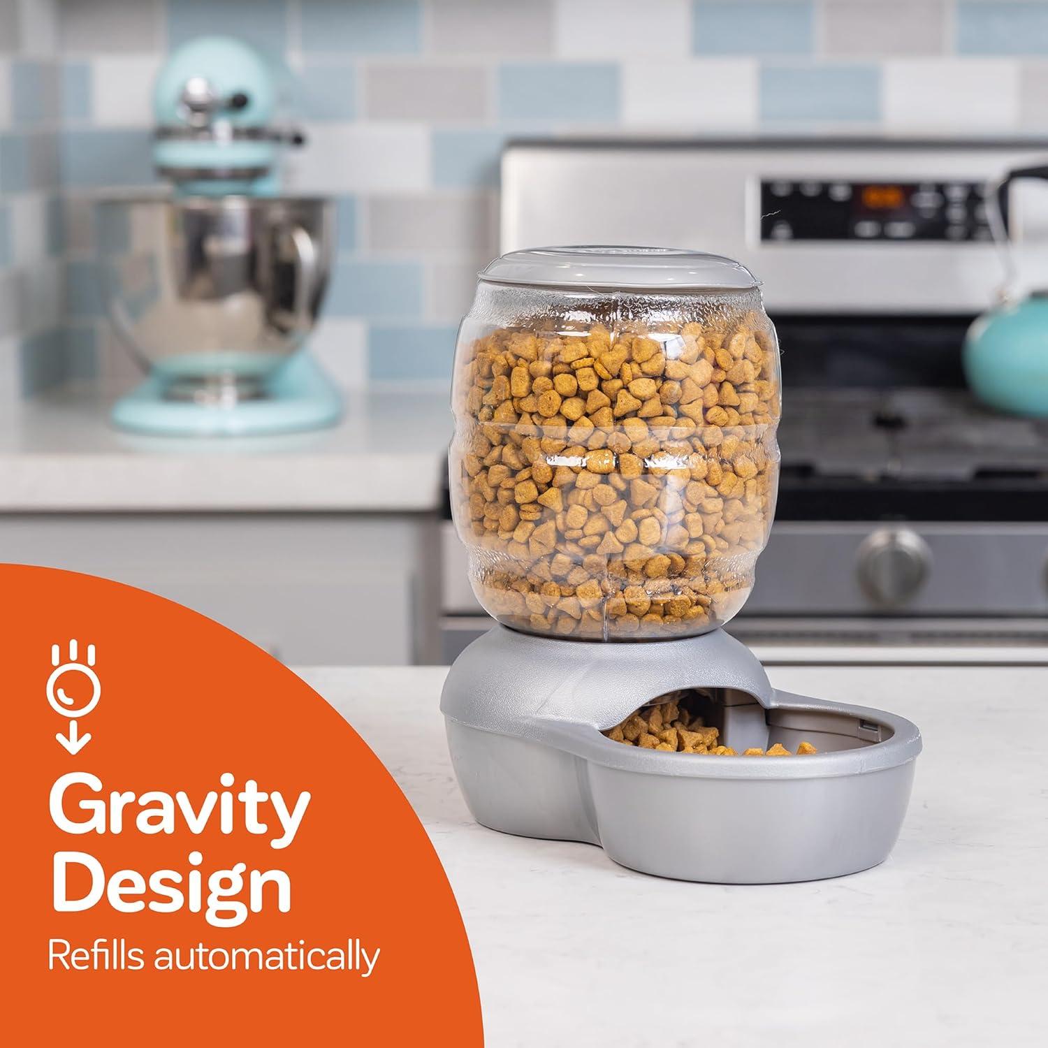 Alimentador Automático Petmate Replendish 2,27 kg Gris