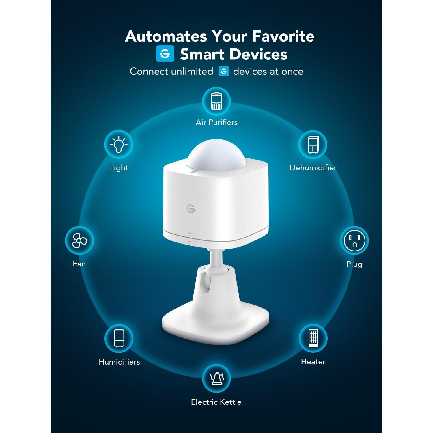 Sensor de Movimiento GoveeLife H5121 Inalámbrico para Hogar