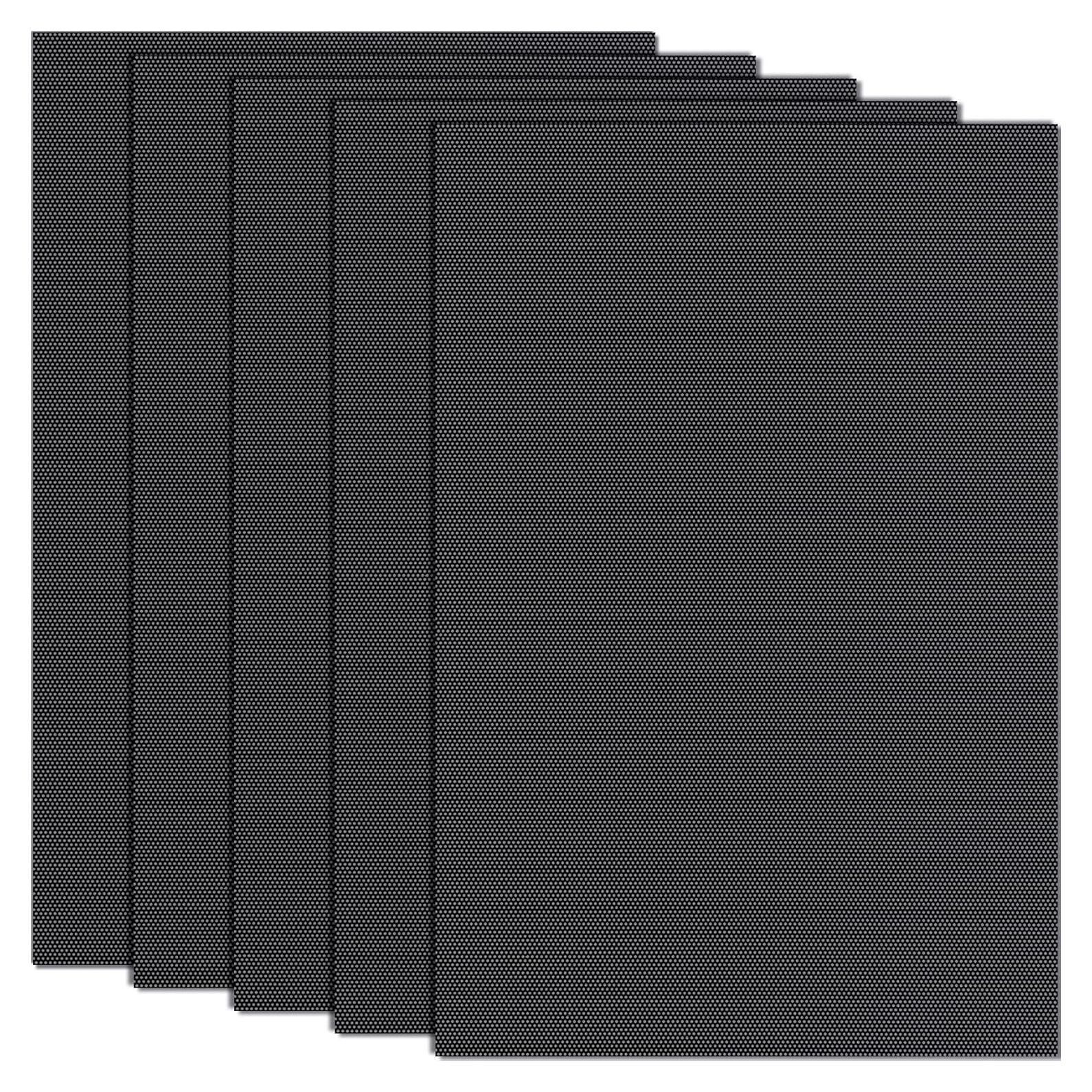 PAGOW Malla de Ojos de Fursuit Negra 5 Hojas 300x200mm PVC