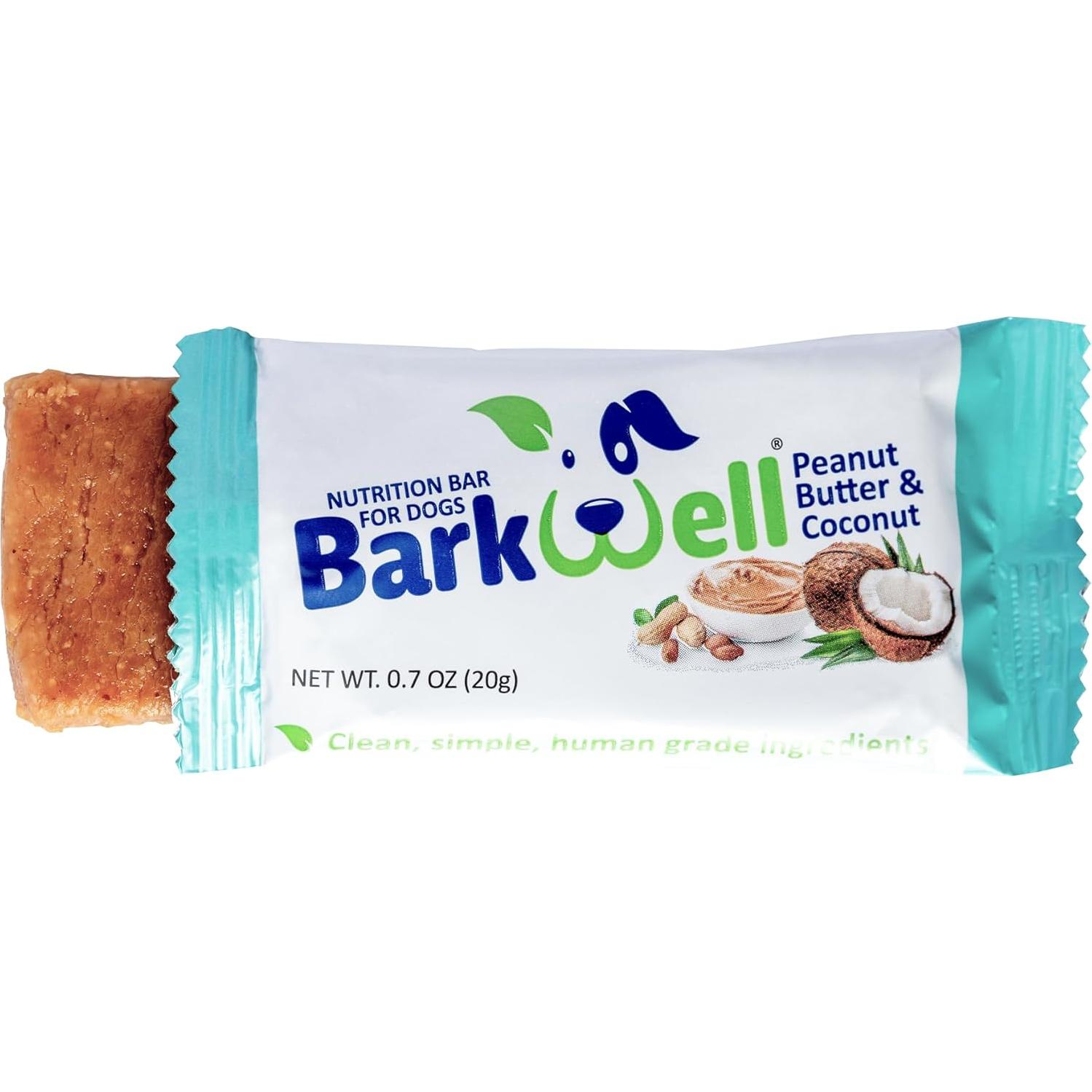 Barras de Nutrición para Perros BarkWell Coco 16 Unidades 19.84g