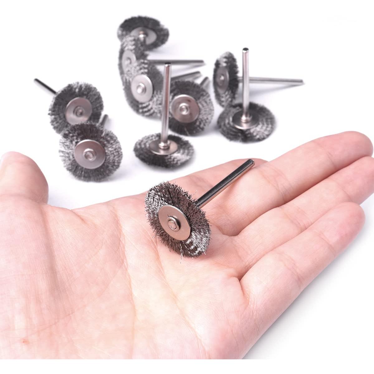 Juego de Cepillos de Alambre ATOPLEE 20 Piezas 25mm