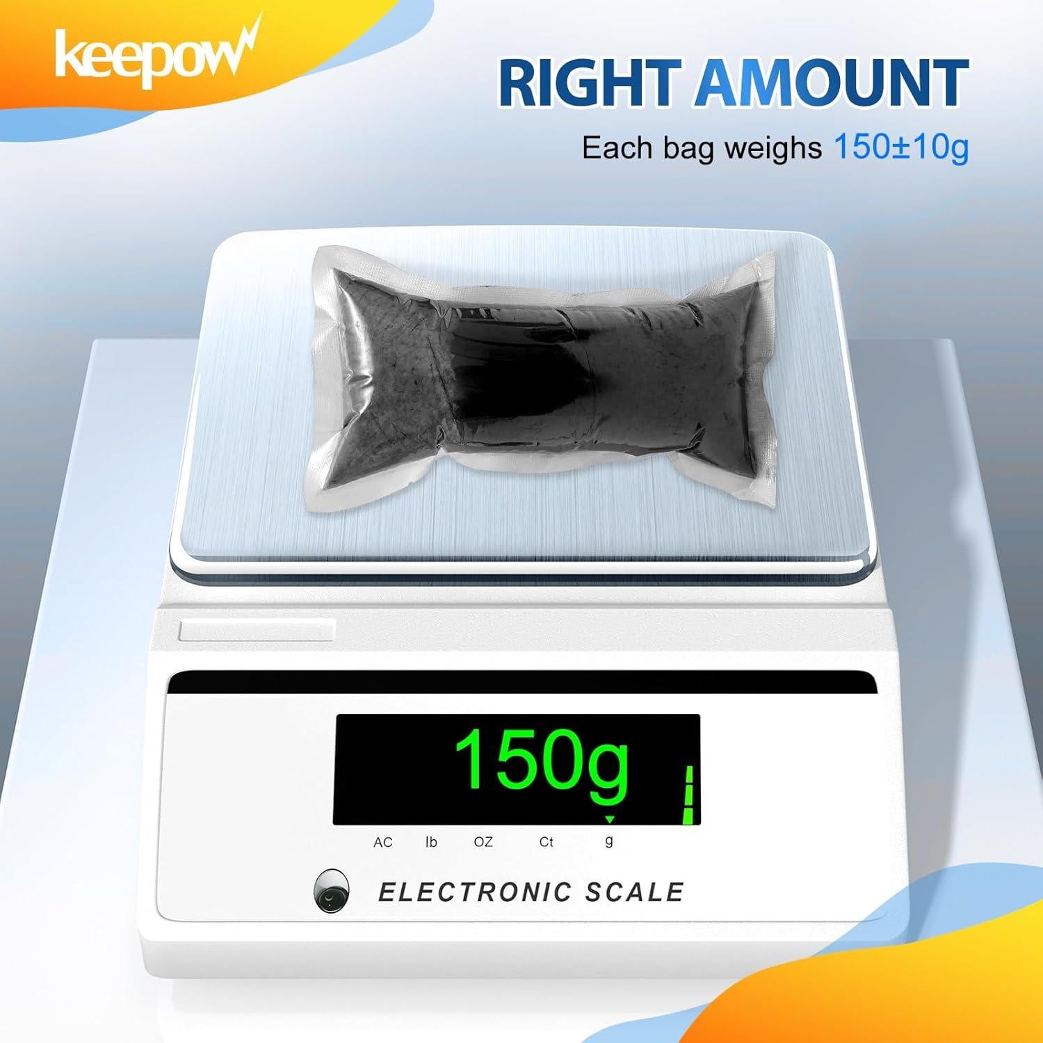 Filtros de Carbón Activado KEEPOW para Compostador Lomi - 2 Paquetes