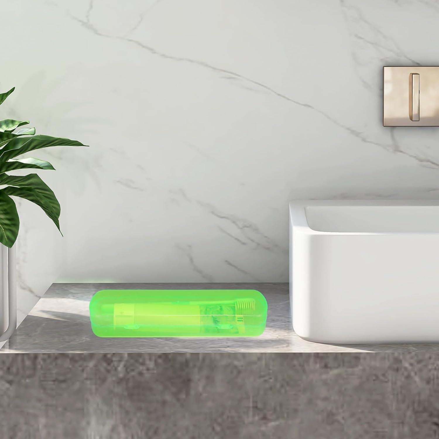 Funda de Cepillo de Dientes VOCOSTE Verde para Viaje 20.5cm