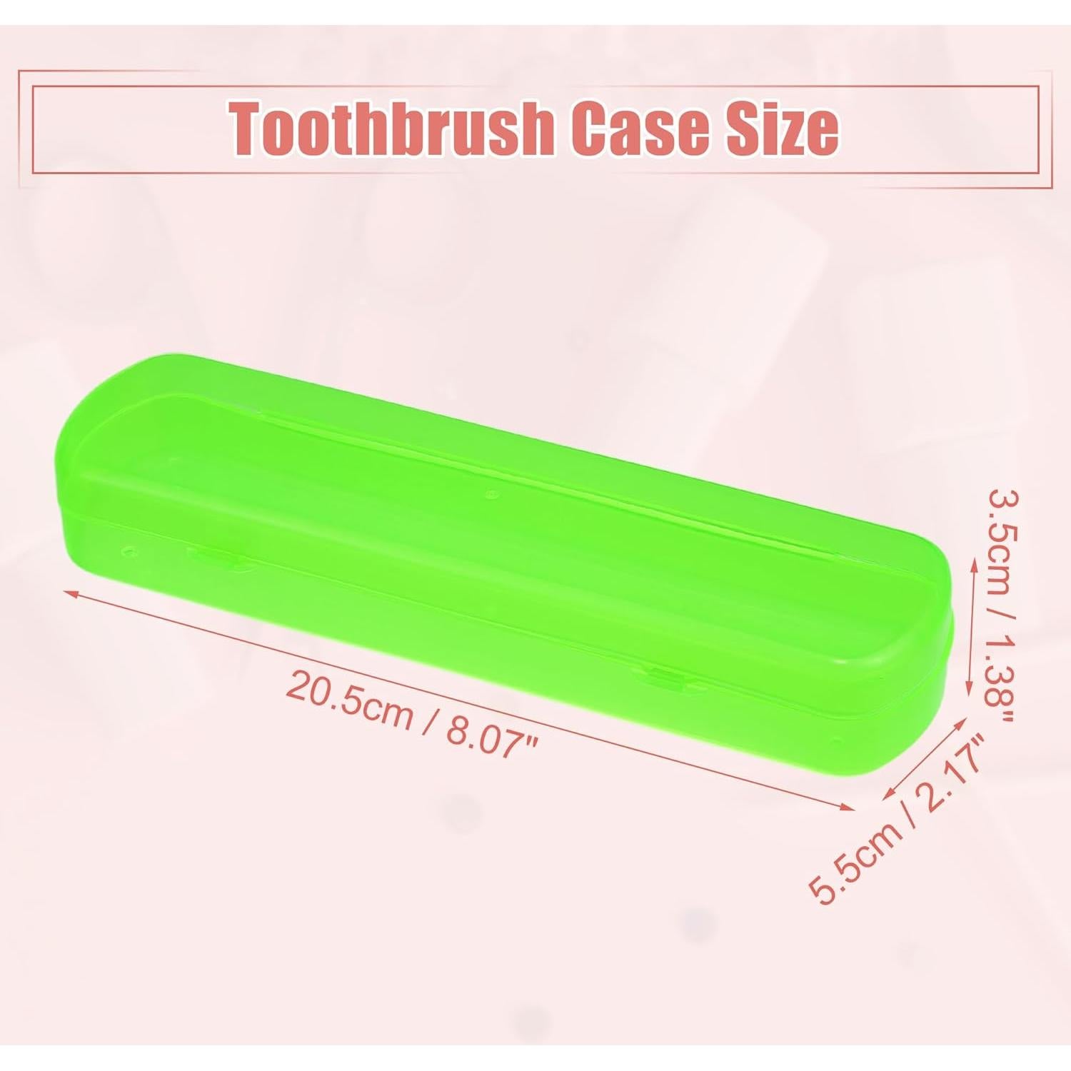 Funda de Cepillo de Dientes VOCOSTE Verde para Viaje 20.5cm