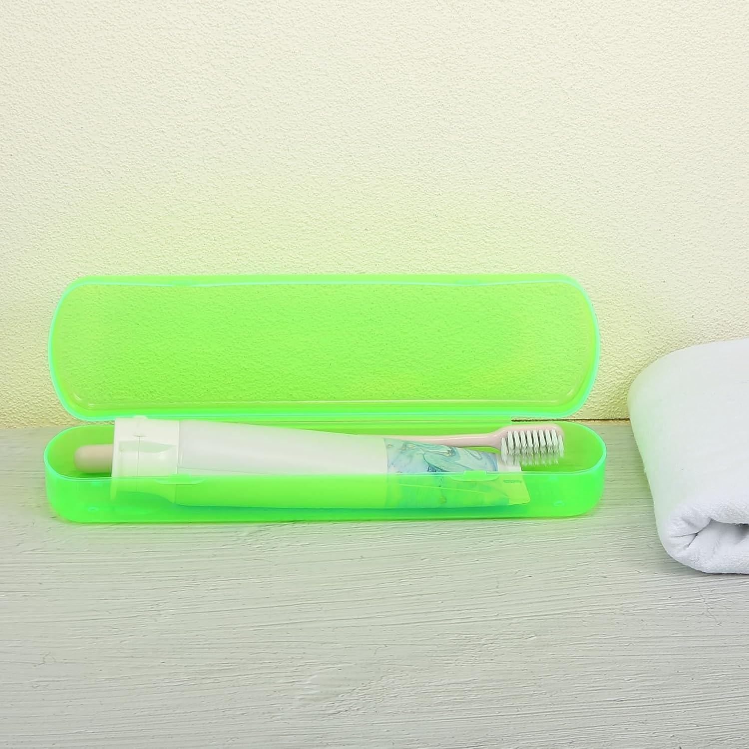 Funda de Cepillo de Dientes VOCOSTE Verde para Viaje 20.5cm