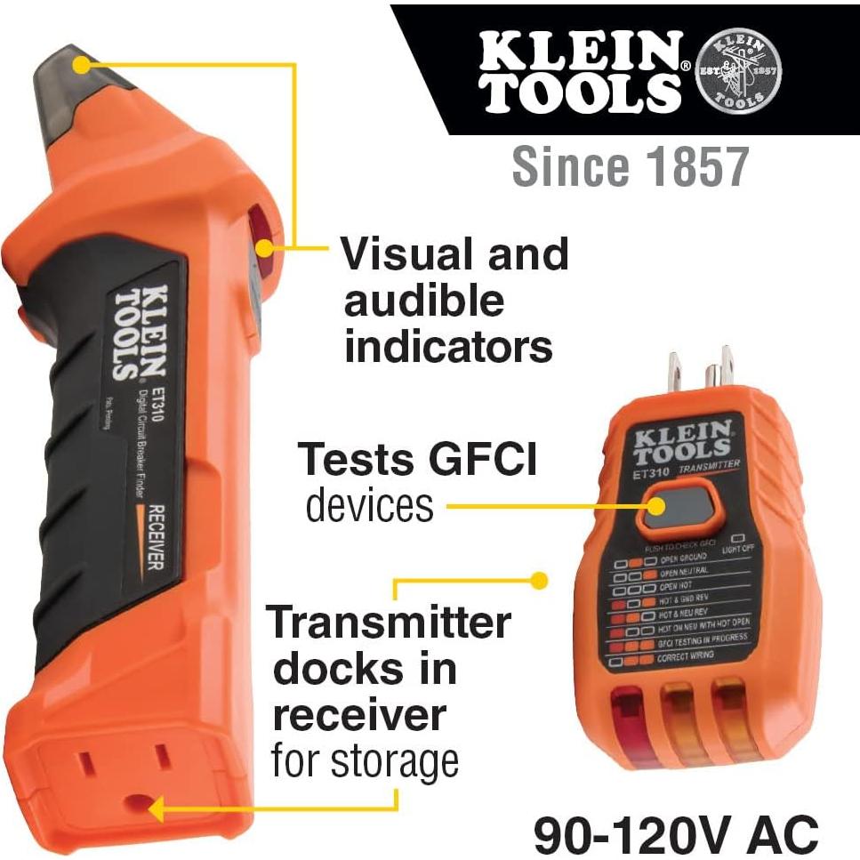 Kit Klein Tools 80064 Localizador Interruptores 3 Piezas