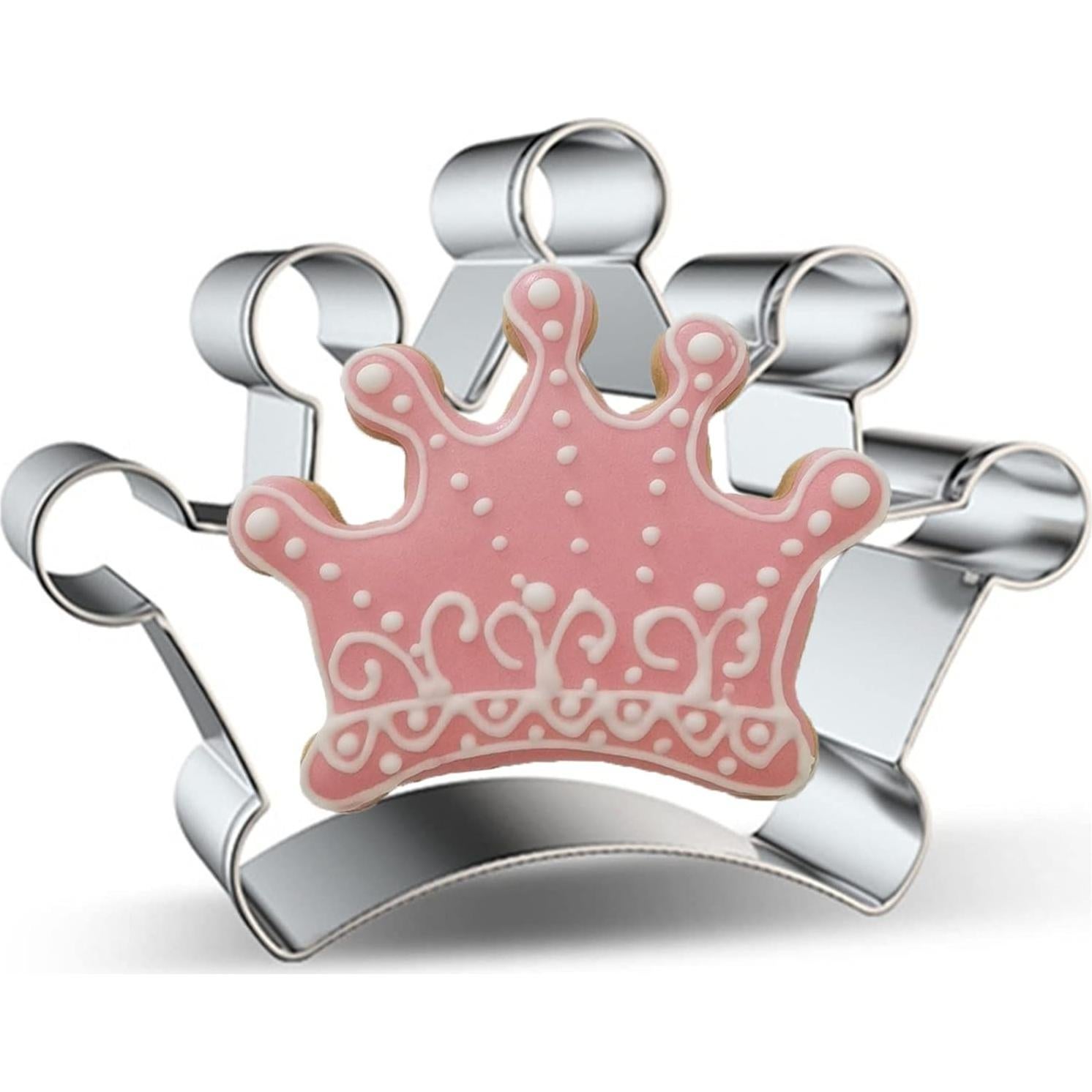 Cortador de Galletas Corona Grande Comais Acero Inoxidable