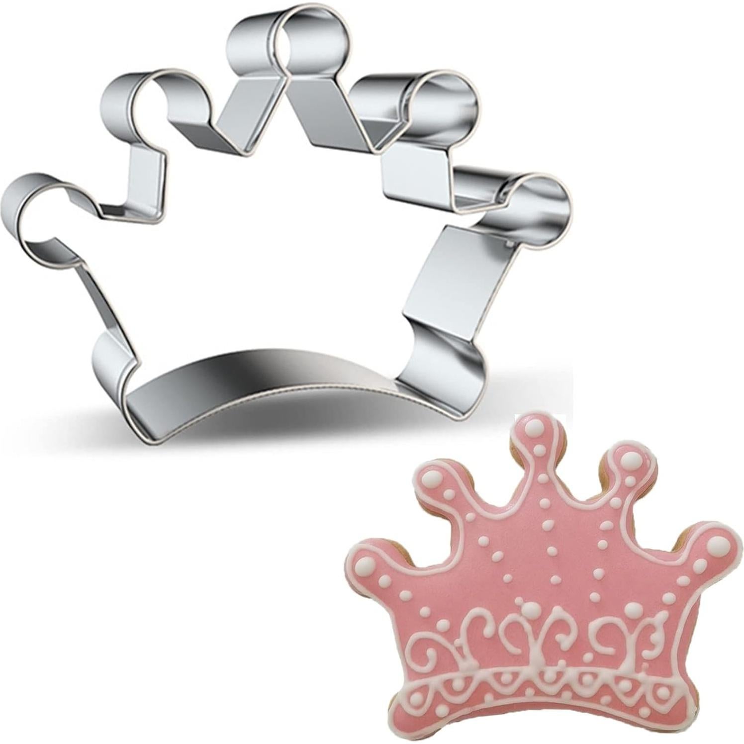 Cortador de Galletas Corona Grande Comais Acero Inoxidable