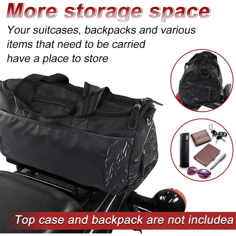 Portaequipajes Xitomer para Motocicleta TW200 1987-2024 Negro