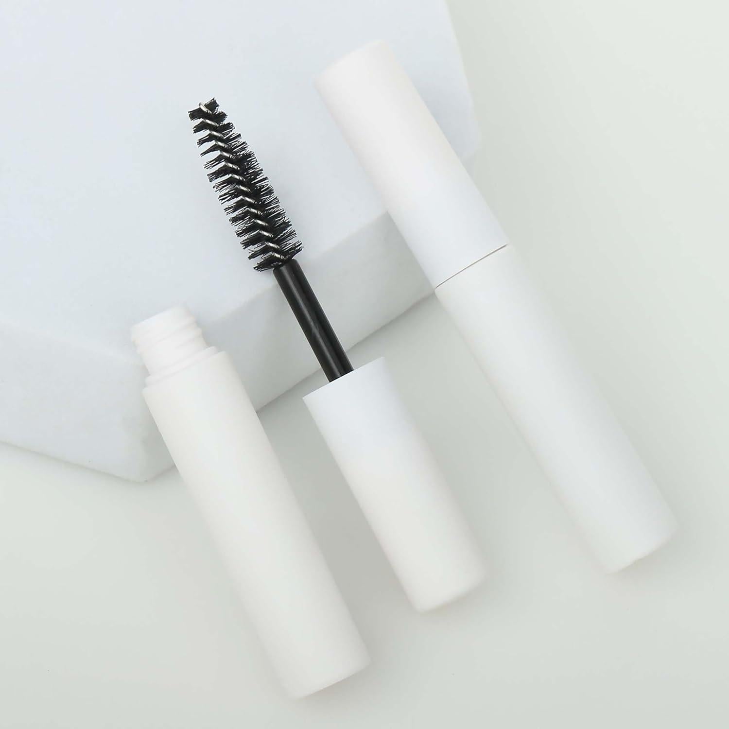 COSIDEA 10 Tubos Vacíos de 5ml para Cosméticos - PETG Blanco