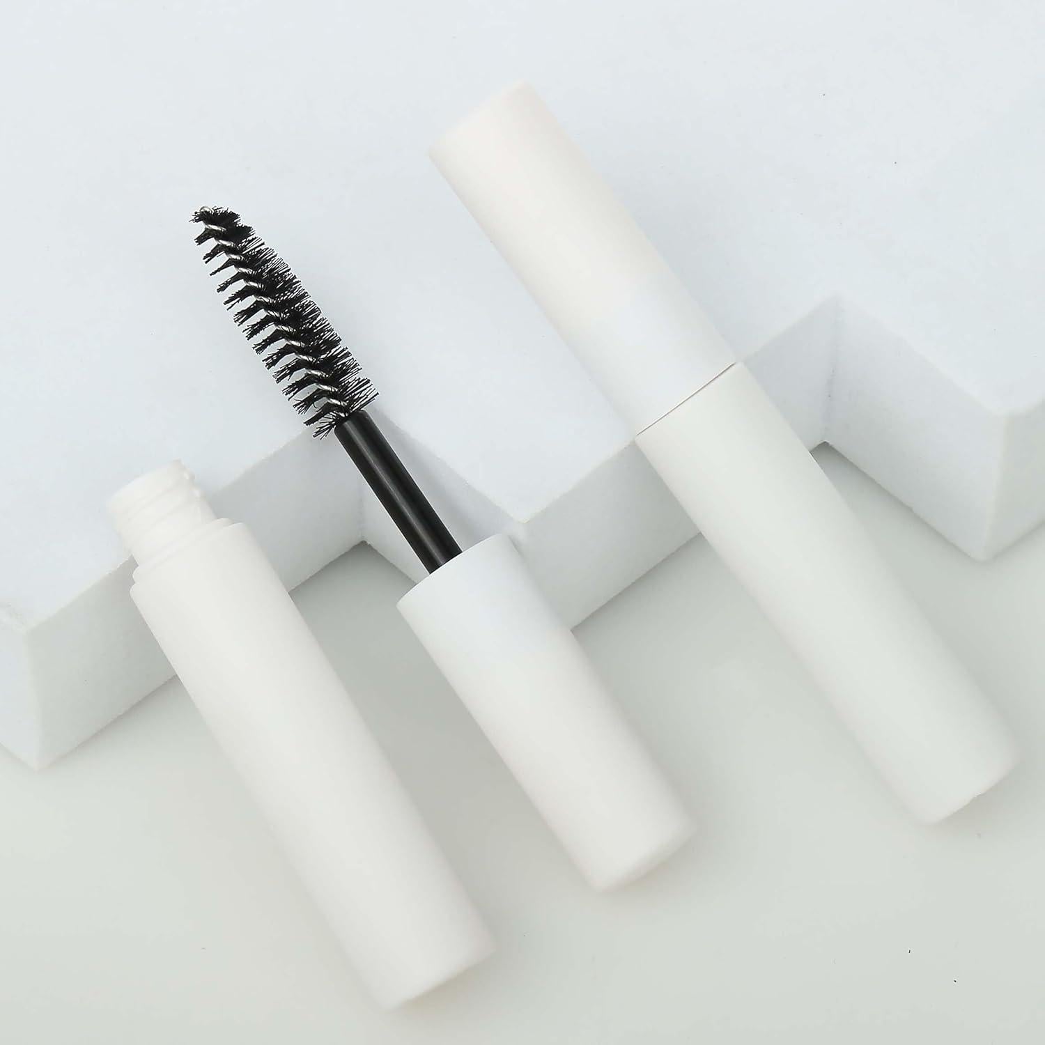 COSIDEA 10 Tubos Vacíos de 5ml para Cosméticos - PETG Blanco