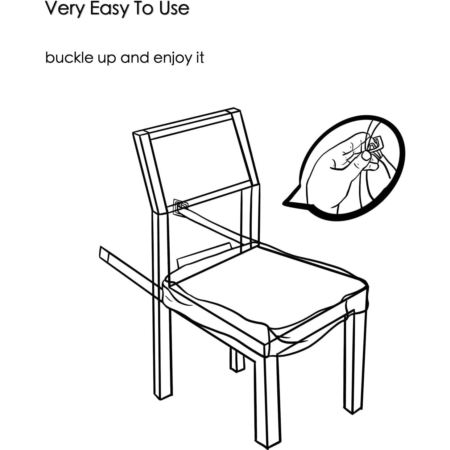 Funda de Silla Ridgesun 4 Piezas Ajustable Impermeable