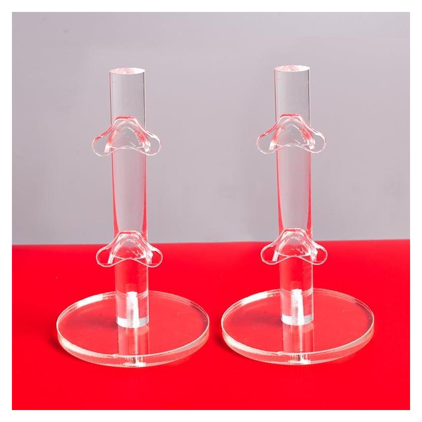 Soporte para Gafas de Acrílico WEIHAOSKY 2 Capas Transparente