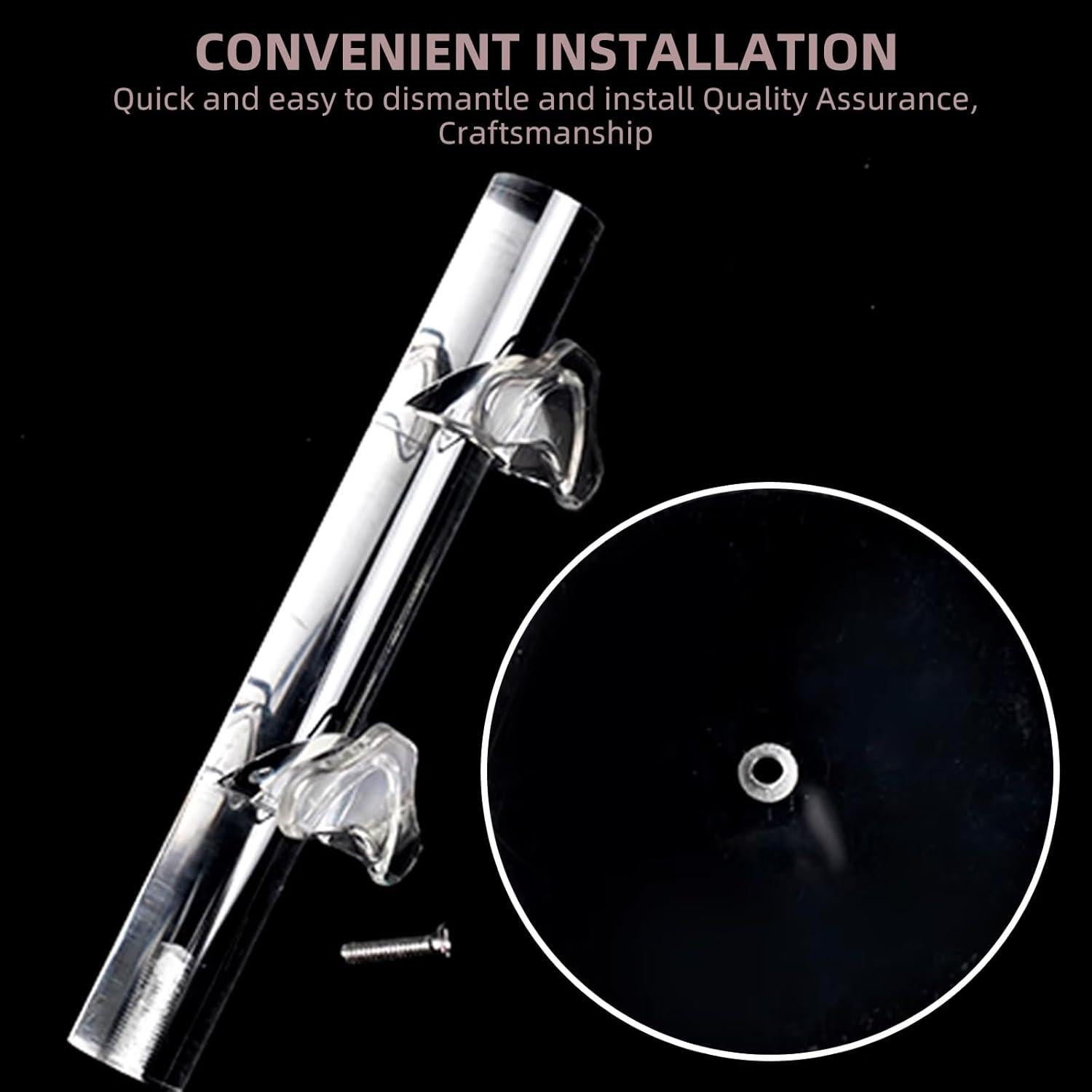 Soporte para Gafas de Acrílico WEIHAOSKY 2 Capas Transparente