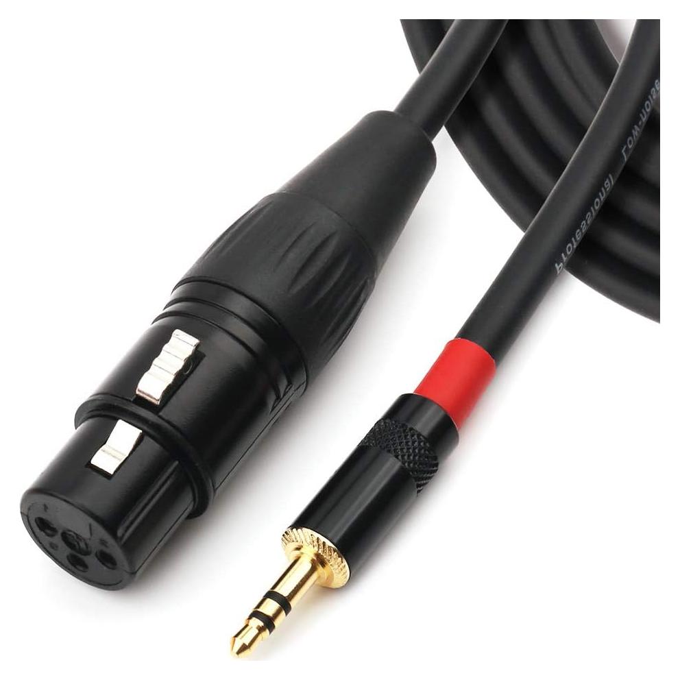 Cable de Audio NANYI 3.5mm a XLR Hembra 10m Estéreo