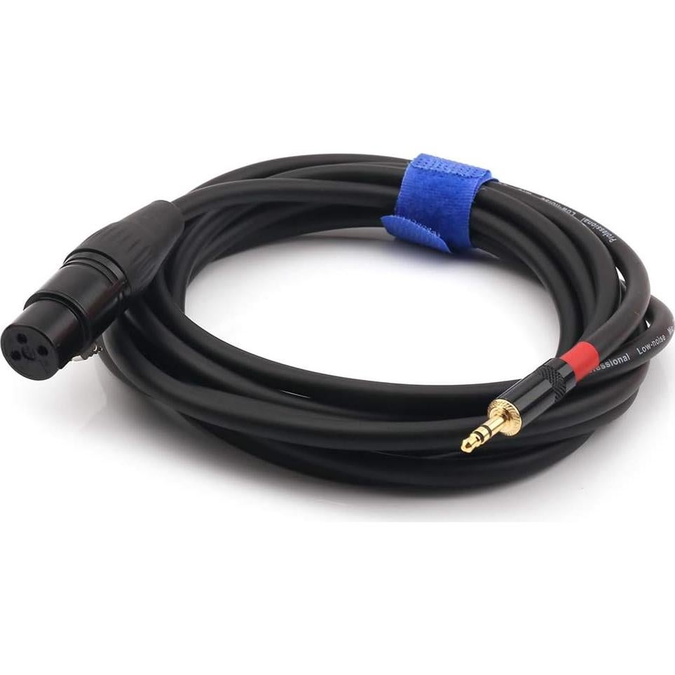 Cable de Audio NANYI 3.5mm a XLR Hembra 10m Estéreo
