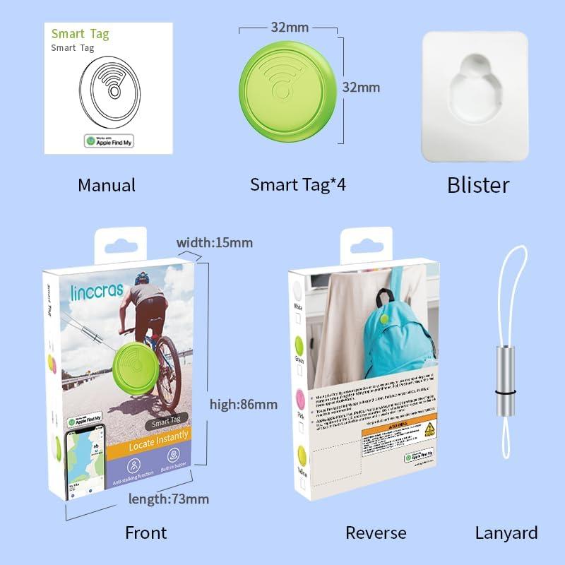 Rastreador Inteligente Youyeetoo para iOS con Funda IP65