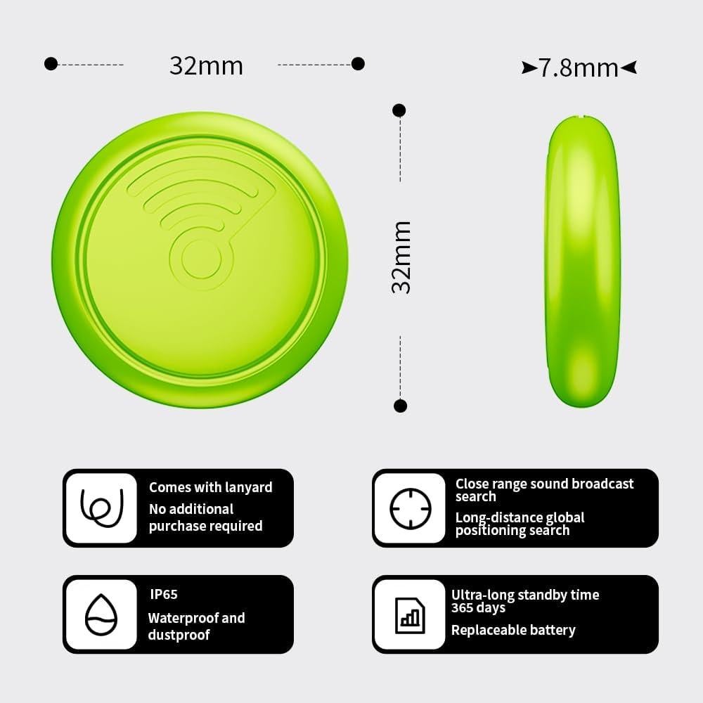 Rastreador Inteligente Youyeetoo para iOS con Funda IP65