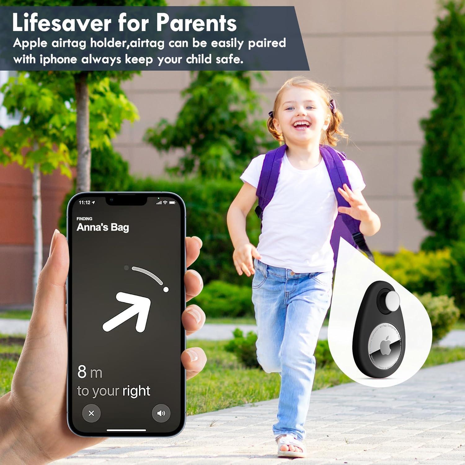 Soporte Airtag Zonsiton para Niños y Mascotas - 2 Piezas