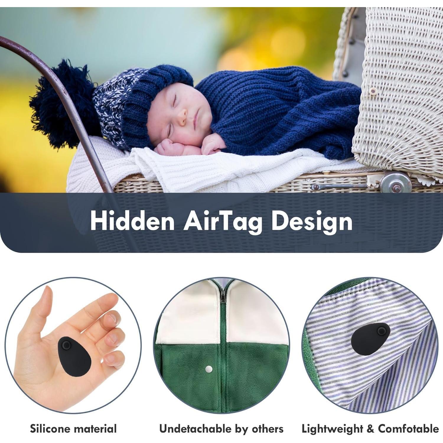 Soporte Airtag Zonsiton para Niños y Mascotas - 2 Piezas