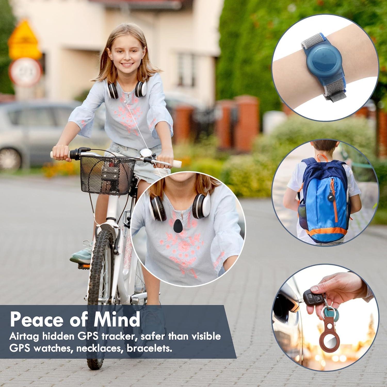 Soporte Airtag Zonsiton para Niños y Mascotas - 2 Piezas