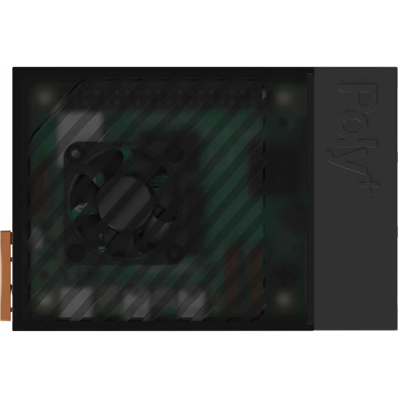 Caja ventilador ABS Argon Poly+ 5 para Raspberry Pi 5 Negro