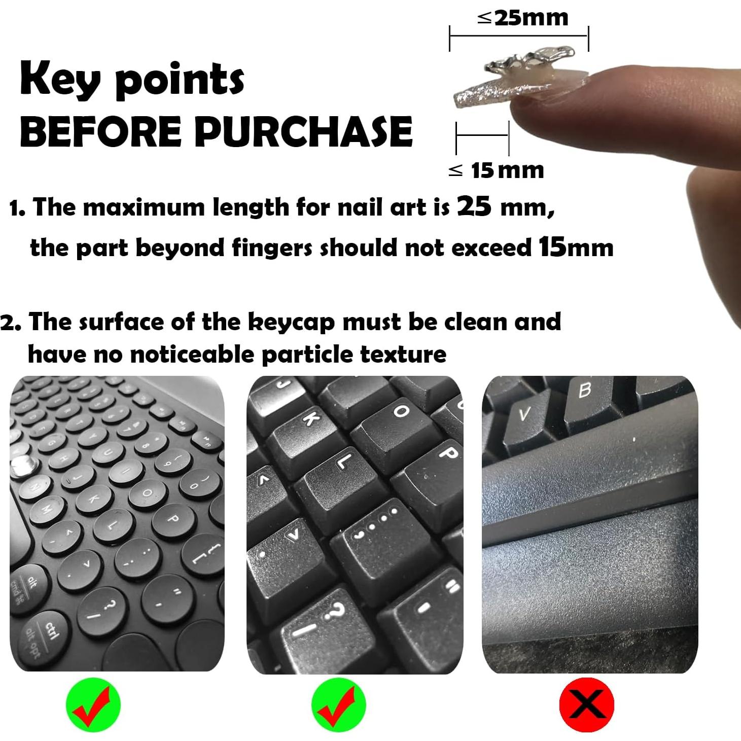 Etiquetas de Teclado Silicona Transparente Zooplan 80 PCS