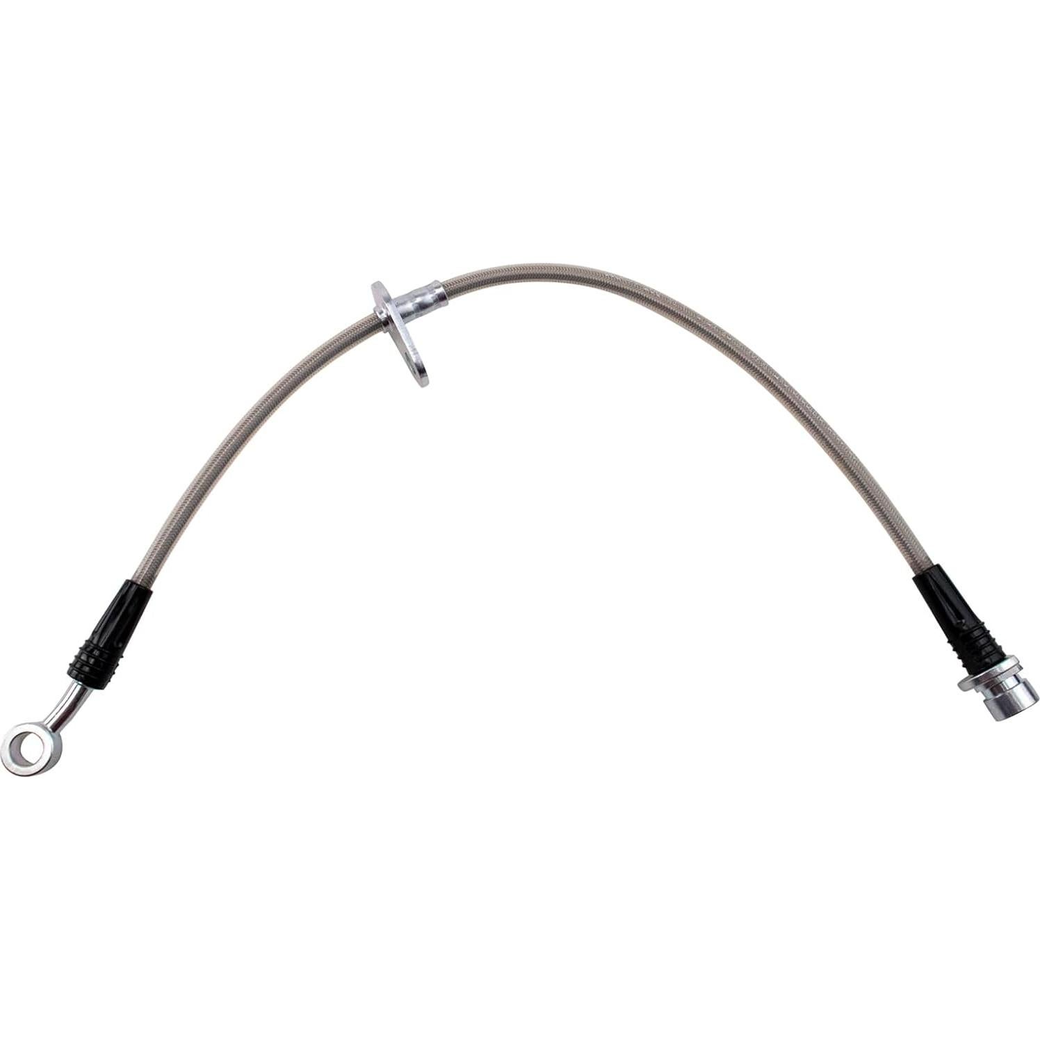 Juego de Mangueras de Freno TRQ Rendimiento 2 Piezas Acero Inoxidable