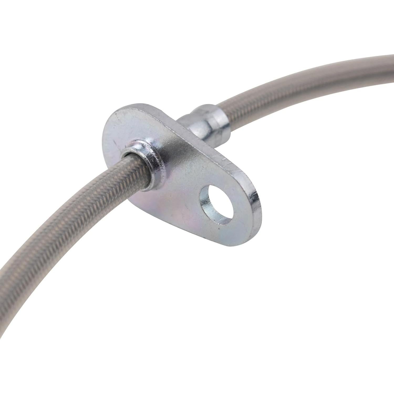 Juego de Mangueras de Freno TRQ Rendimiento 2 Piezas Acero Inoxidable