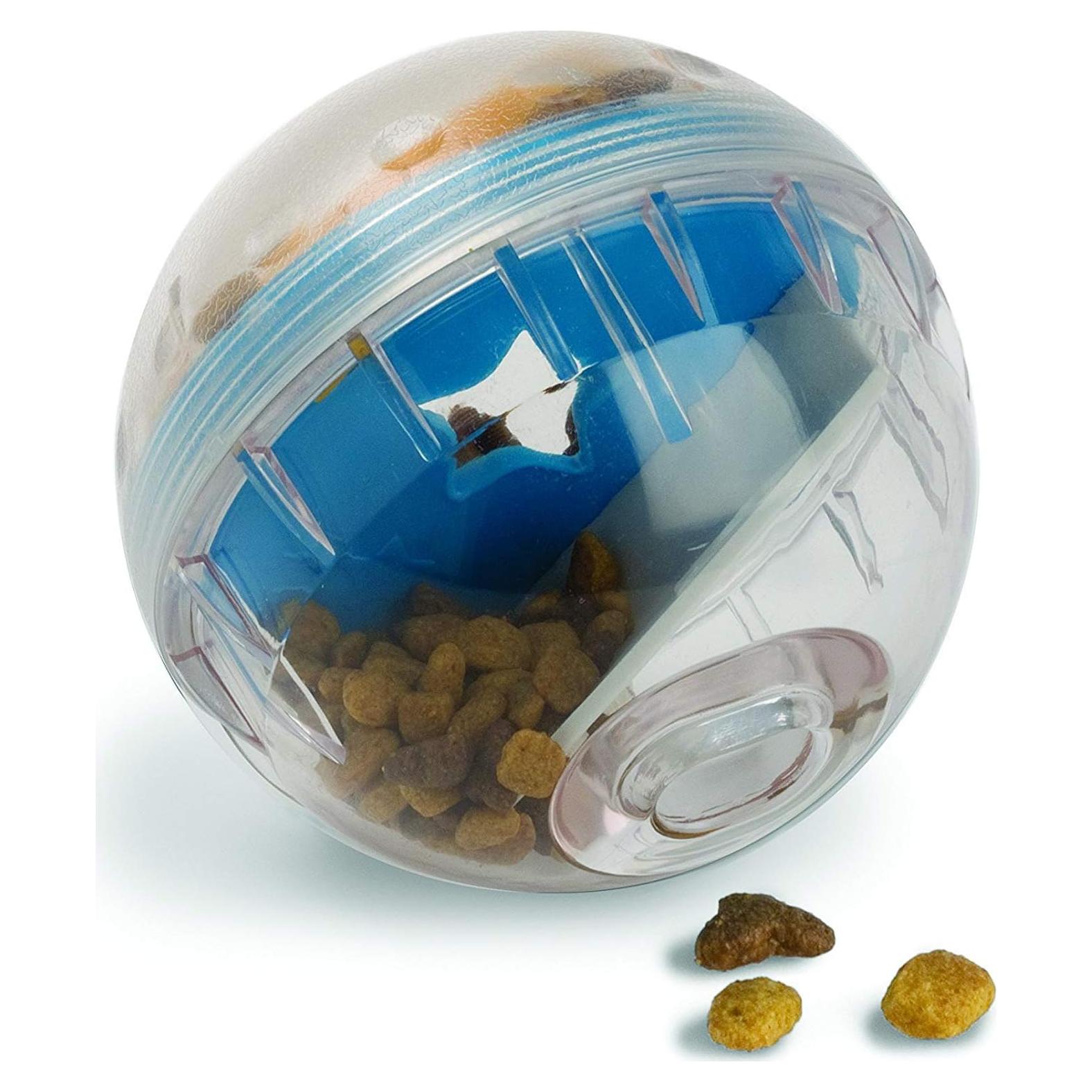 Bola dispensadora de golosinas Pet Zone 10 cm Juguete interactivo