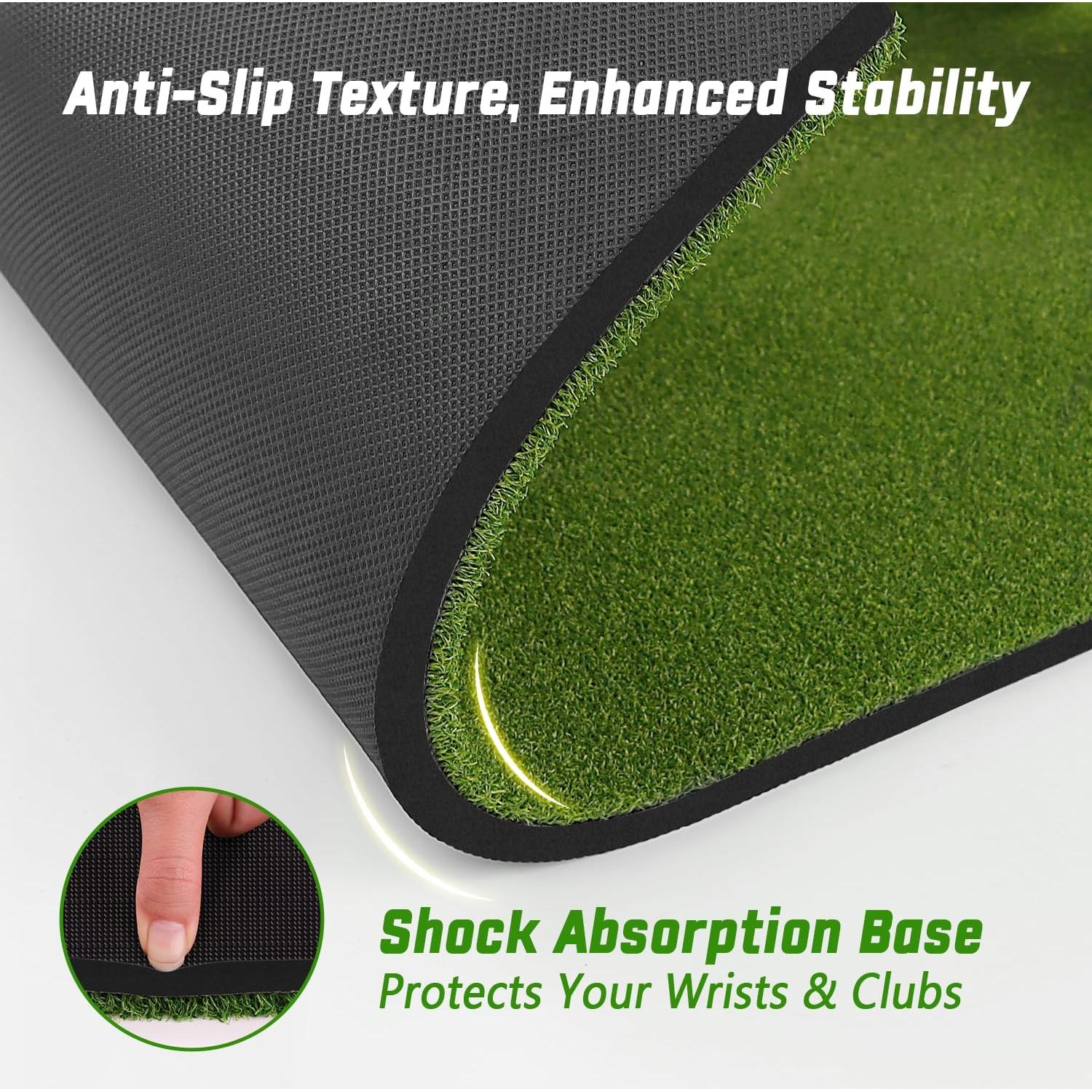 Alfombra de Golf DCQ DualTurf 5x4ft para Entrenamiento