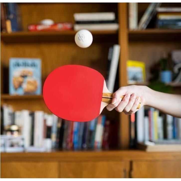 Set de Palas de Ping Pong PRO SPIN - 2 Jugadores, Pelotas 3 Estrellas