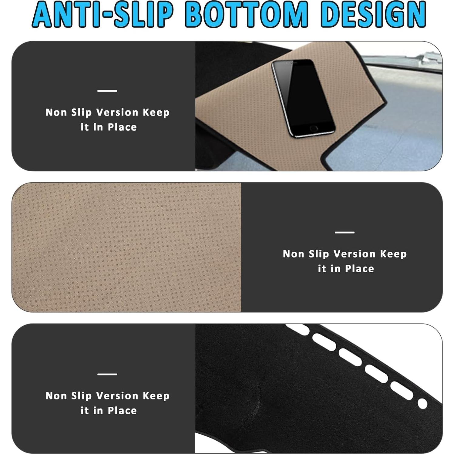 Cubierta del Tablero HEDAQI para Toyota Corolla 2019-2025 Negra