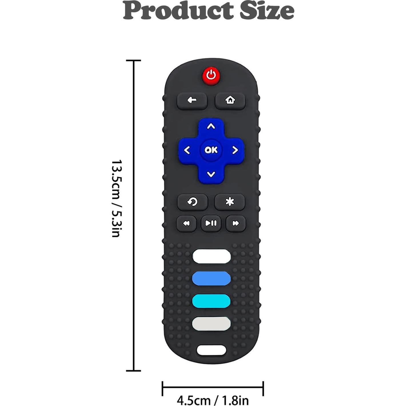 Mordedores de Dentición para Bebés - Silicona Libre de BPA - 2 Piezas