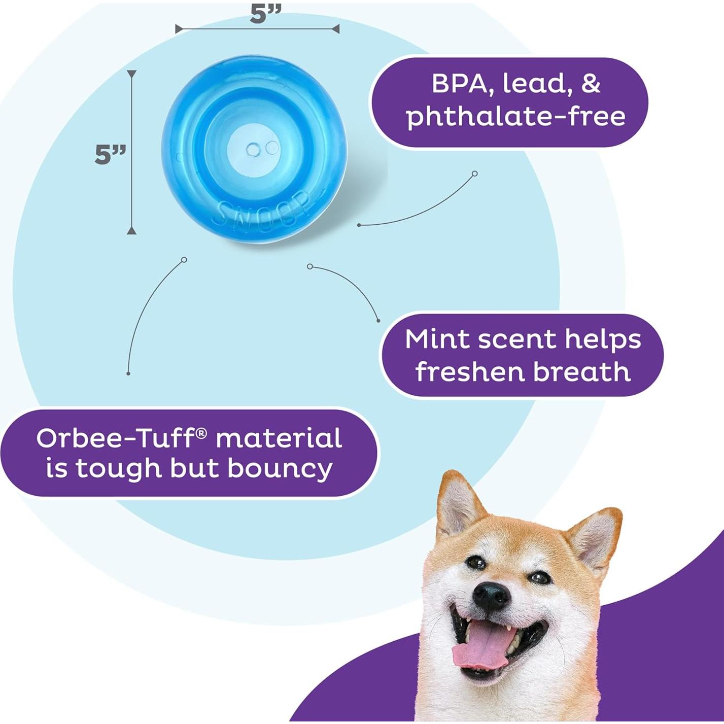 Juguete Interactivo Snoop Outward Hound Grande Azul