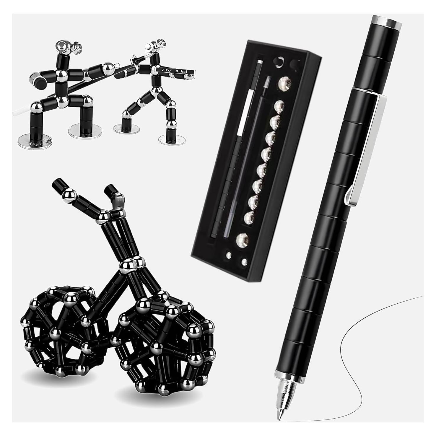 Bolígrafo Magnético Antiestrés 1666 Multifuncional 181g