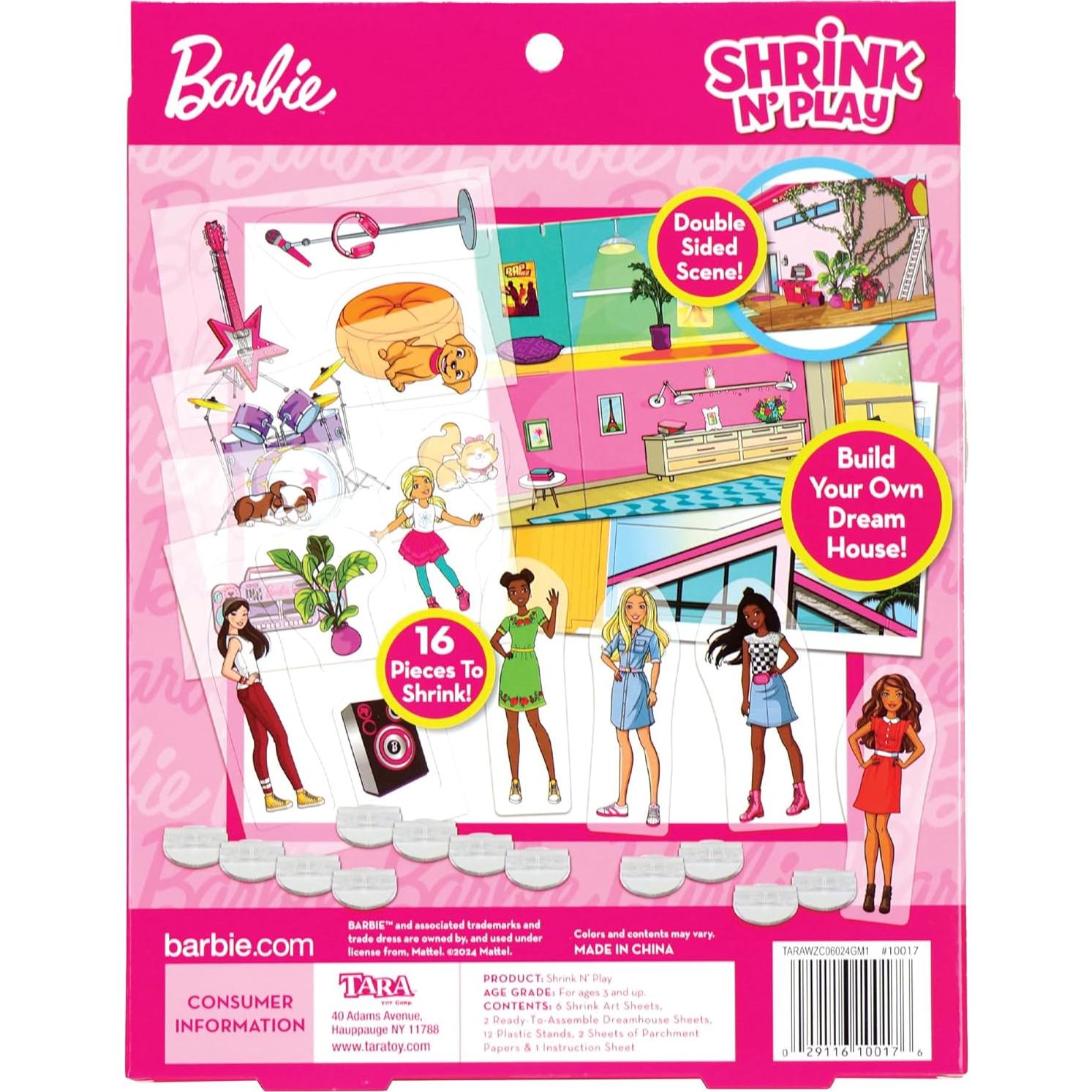 Kit de Shrinky Dinks Barbie Dreamhouse - Manualidades Creativas