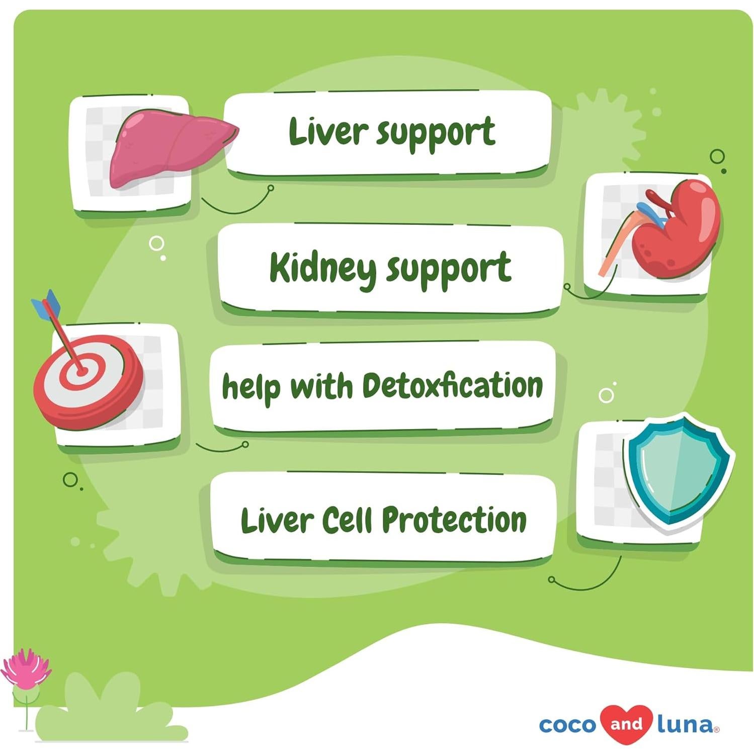 Suplemento Hepático para Perros Cardo Mariano 90 Galletas