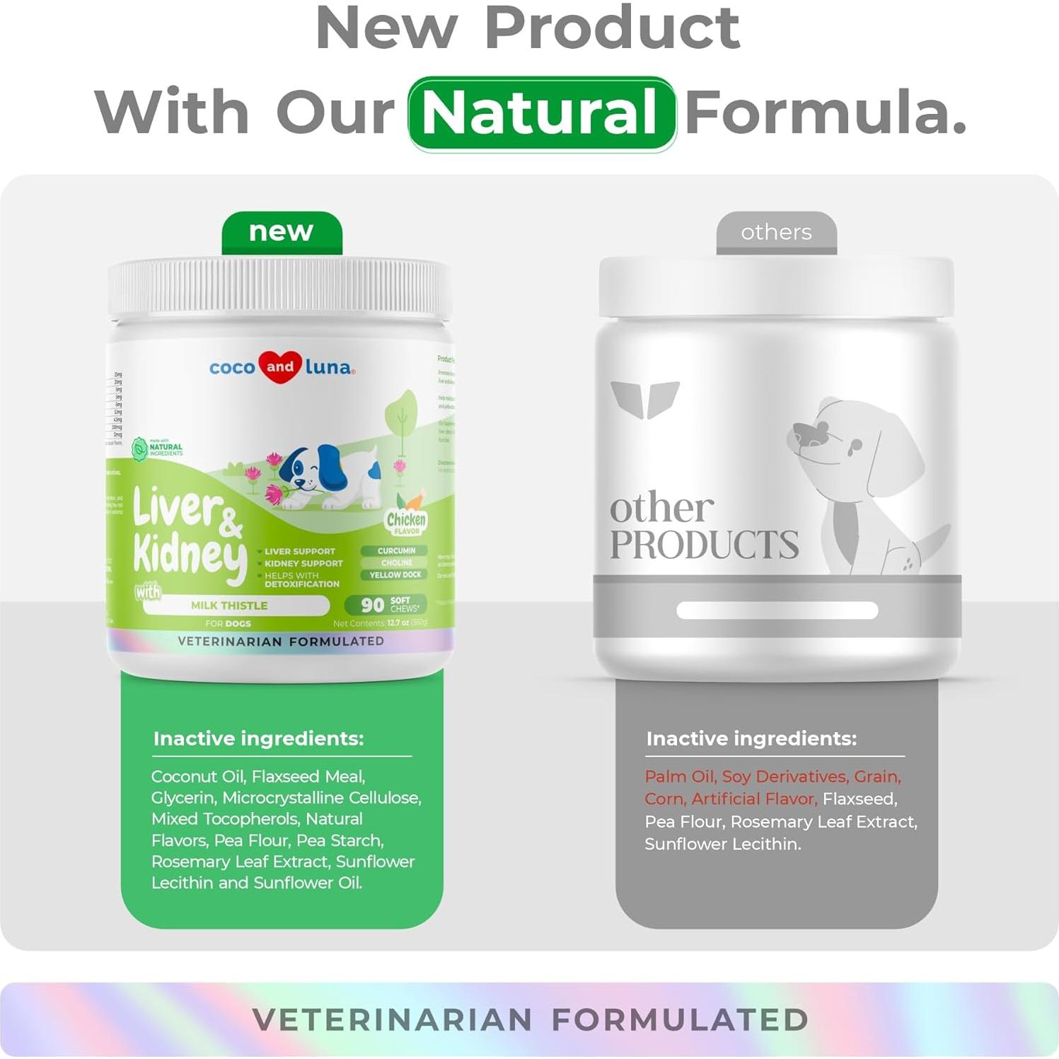 Suplemento Hepático para Perros Cardo Mariano 90 Galletas