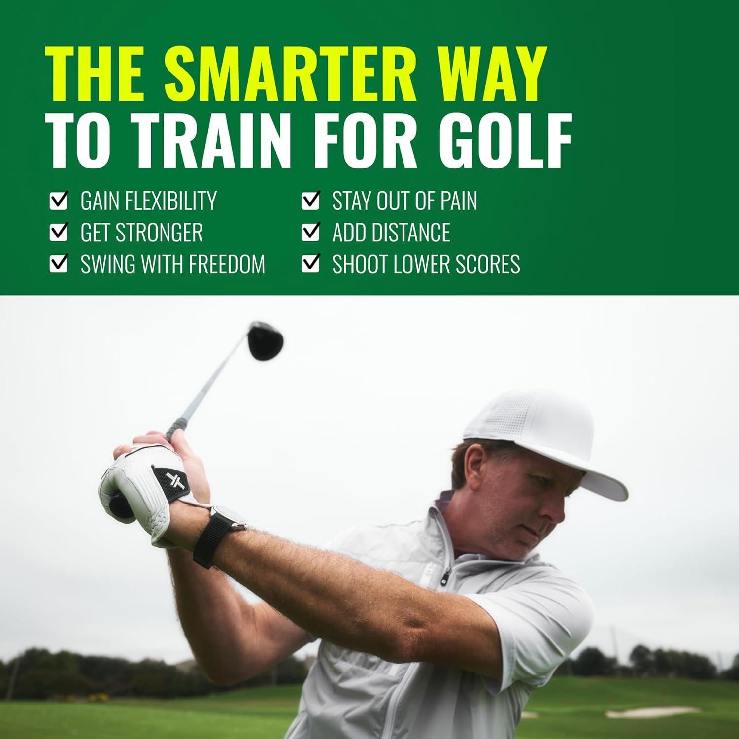 Swing Trainer GolfForever GFTS-002 Kit Entrenador Verde