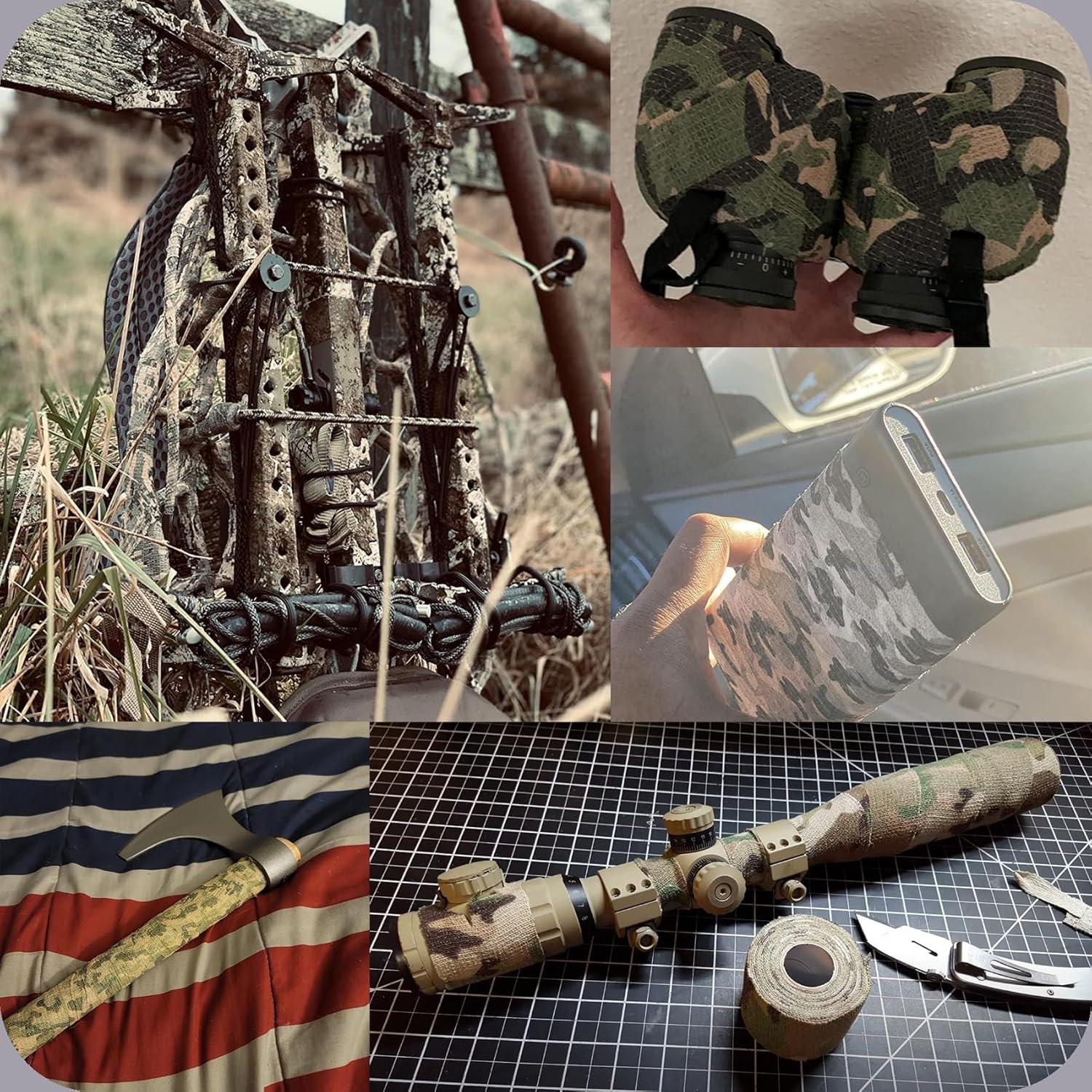 Venda Autoadhesiva IndigoCase 6 Rollos 5.08 cm x 4.57 m Camo