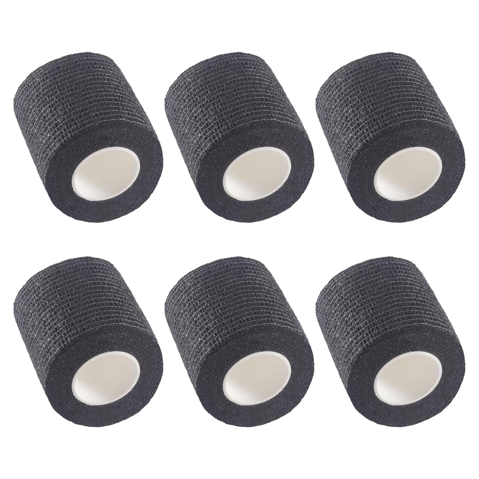 Venda Autoadhesiva Negra 6 Rollos IndigoCase 5.08 cm x 4.57 m