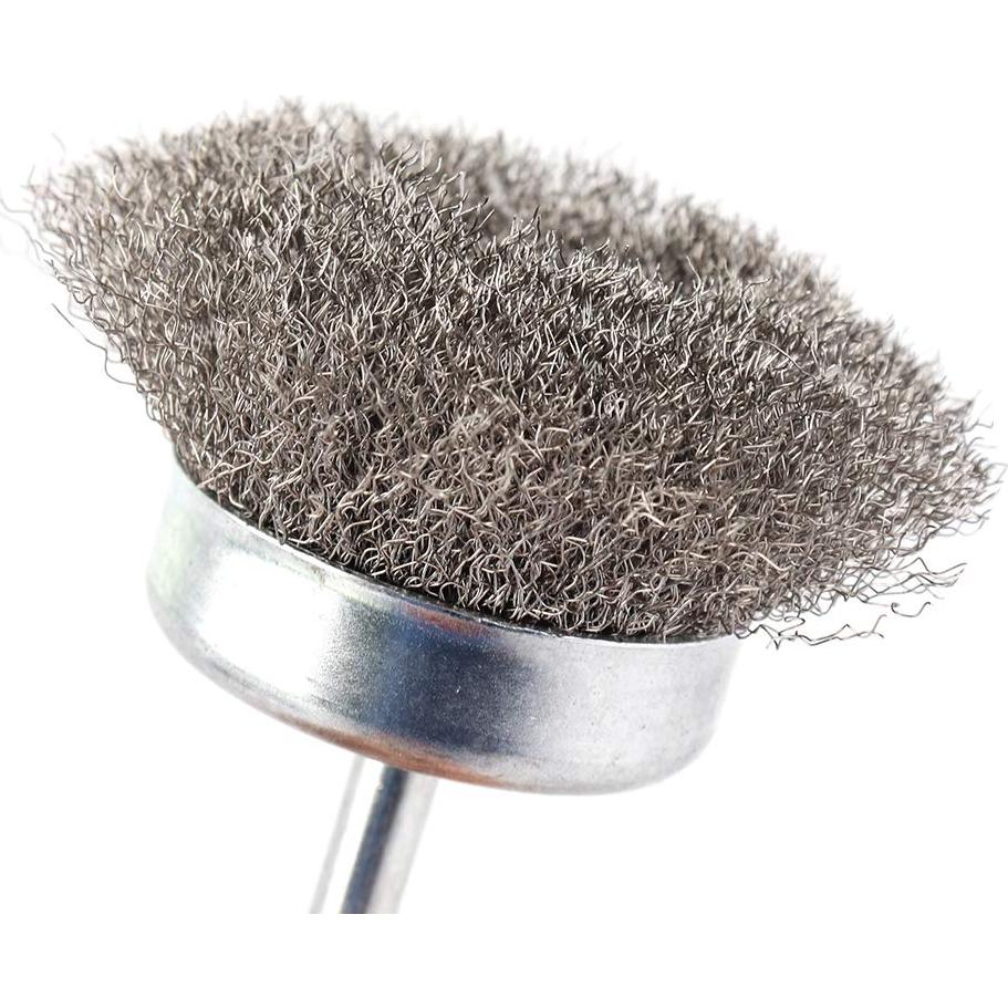 Paquete de 5 Cepillos de Copa de Alambre 2" Kuofu para Taladro