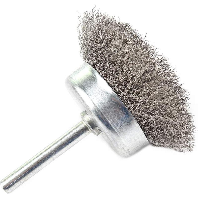 Paquete de 5 Cepillos de Copa de Alambre 2" Kuofu para Taladro