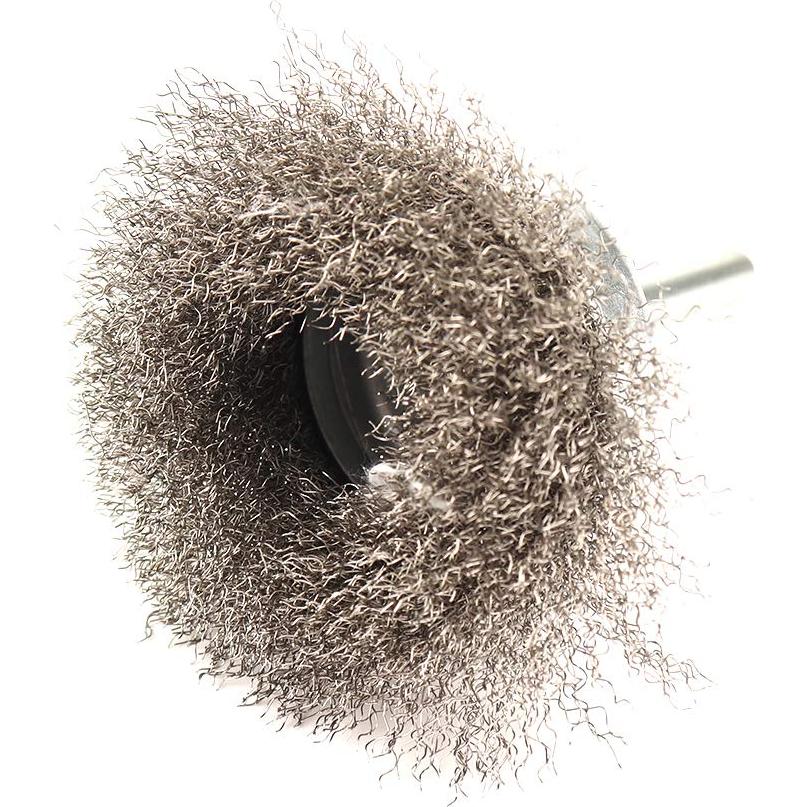 Paquete de 5 Cepillos de Copa de Alambre 2" Kuofu para Taladro